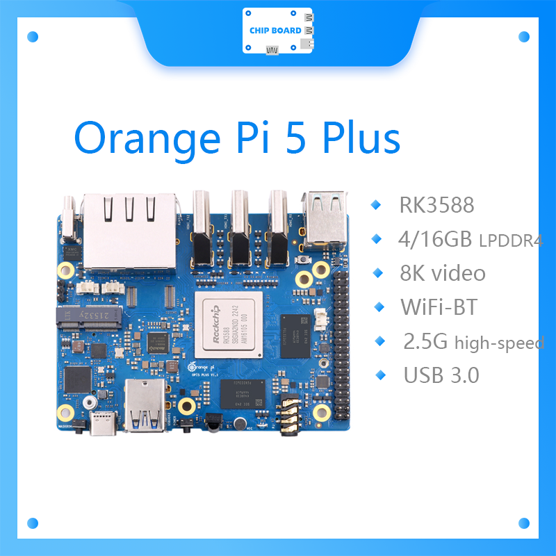 Компьютер Orange Pi 5 Plus с о – обзор и цена Orange Pi 5 Plus 16Gb