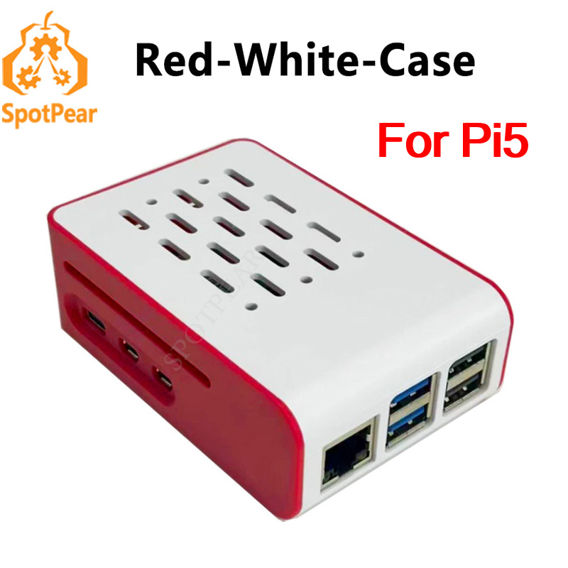 Красно-белый охлаждающий чехол – обзор и цена Raspberry Pi 5 8Gb Kit